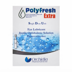 Polyfresh Extra Eye Drops 30 Single-Use Ampoules for Dry Eye Relief & Intensive Hydration