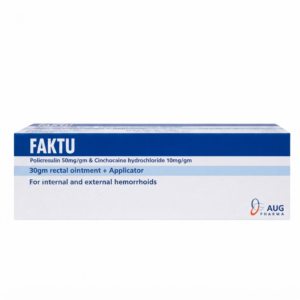 FAKTU Ointment 30 gm for Hemorrhoids and Anal Fissures