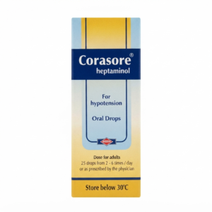 Corasore 150 mg/ml Oral Drops for Low Blood Pressure & Circulatory Support