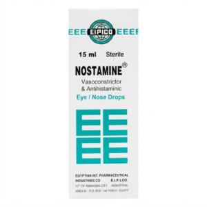 Nostamine Eye & Nose Drops 15 ml for Allergy & Congestion Relief