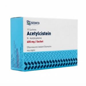 Acetylcistein 600 mg Effervescent Sachets Mucolytic Expectorant