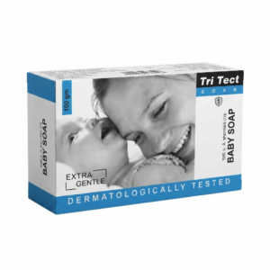 Tri Tect Extra Gentle (Children) Soap 100 gm for Gentle Cleansing & Moisturizing Baby Skin