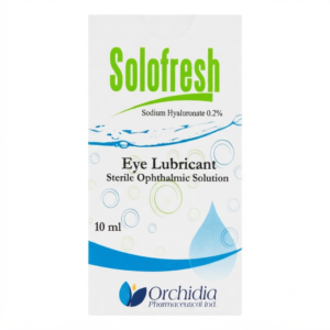 Solofresh 0.2% Eye Drops 10 ml for Dry Eye Relief & Long-Lasting Hydration