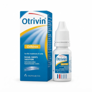 Otrivin 0.05% Pediatric Nasal Drops for Nasal Congestion Relief