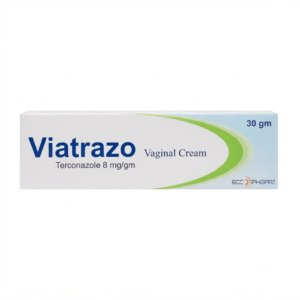Viatrazo 0.8% Vaginal Cream 30 gm Antifungal for Vaginal Yeast Infection