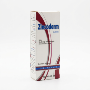 Zincoderm Lotion 120 ml Protective & Soothing Skin Lotion