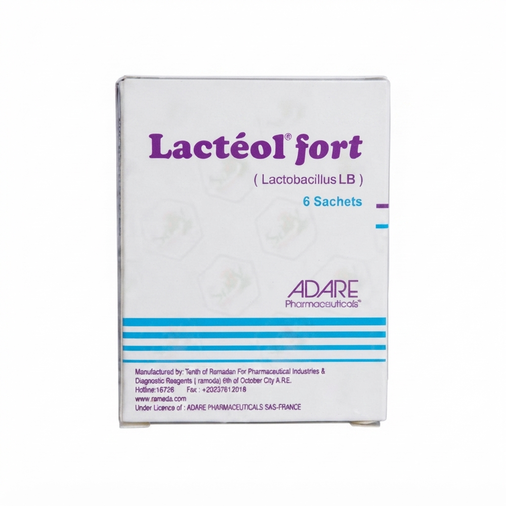 Lacteol Forte 6 Sachets Probiotic for Diarrhea & Gut Health