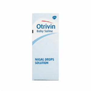 Otrivin Baby Saline Nasal Drops 15 ml for Nasal Cleansing & Moisturizing