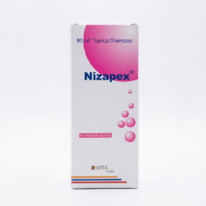 Nizapex Shampoo 2% 80 ml for Dandruff & Fungal Scalp Infections