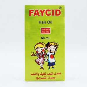 FAYCID Hair Oil 60 ml for Head Lice & Nits Removal