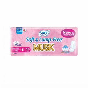 Sofy Maxi Thick Long Cotton Touch Musk 16 Pads