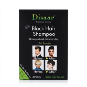 Disaar Black Hair Shampoo 10 Sachets × 25 Ml