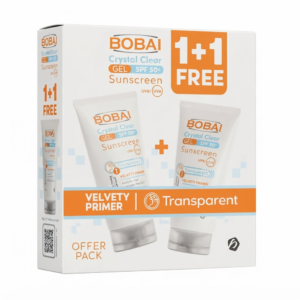 بوباي كريستال كلير جل واقي شمس SPF 50+ عرض 1+1 مجانا 50 جم