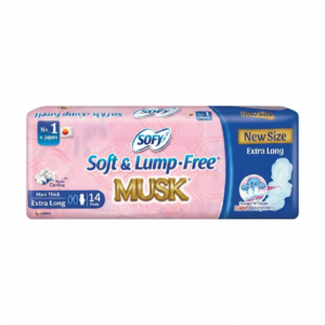 Sofy Maxi Thick Extra Long Cotton Touch Musk 16 Pads